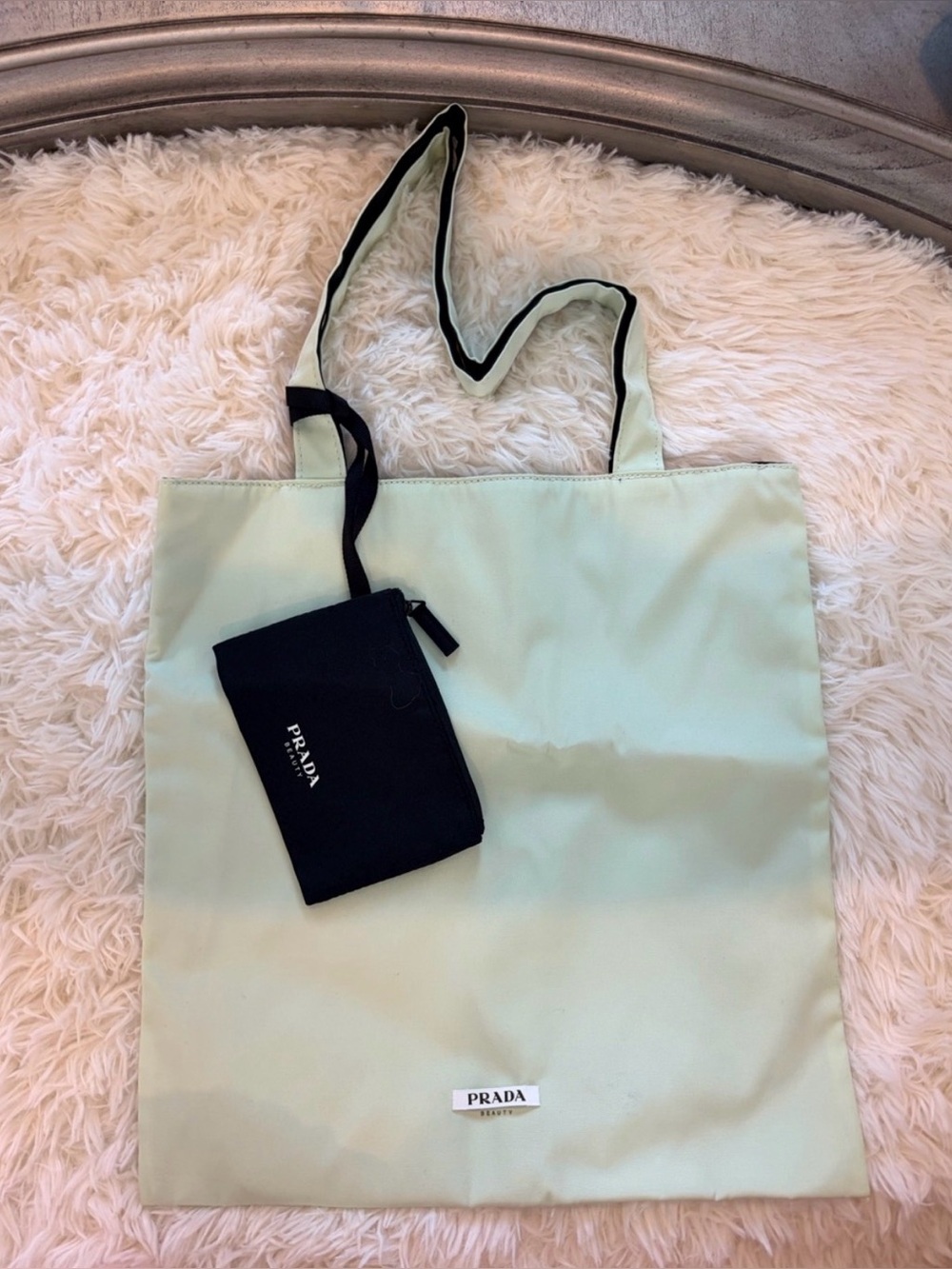 PRADA light green tote bag - BRAND NEW